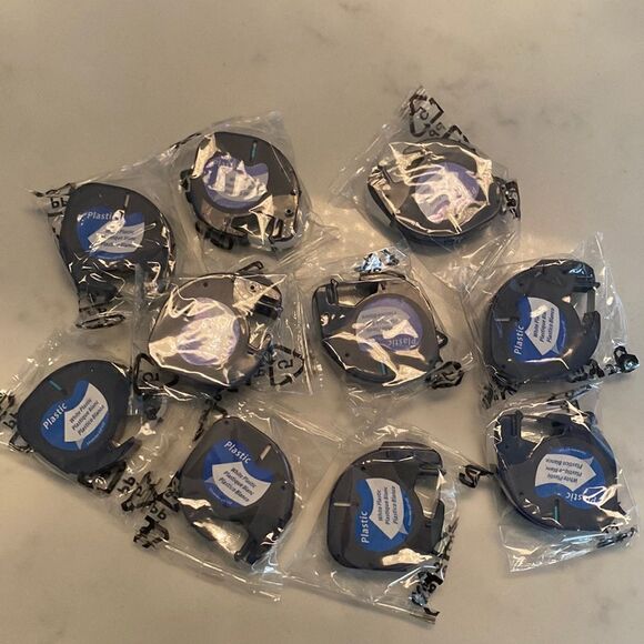 Label Tape for Letra Tag 10 packs NEW in packaging - Picture 2 of 4